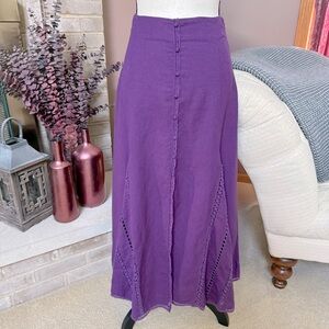 SEZANE Jolane Skirt - Dark Purple
